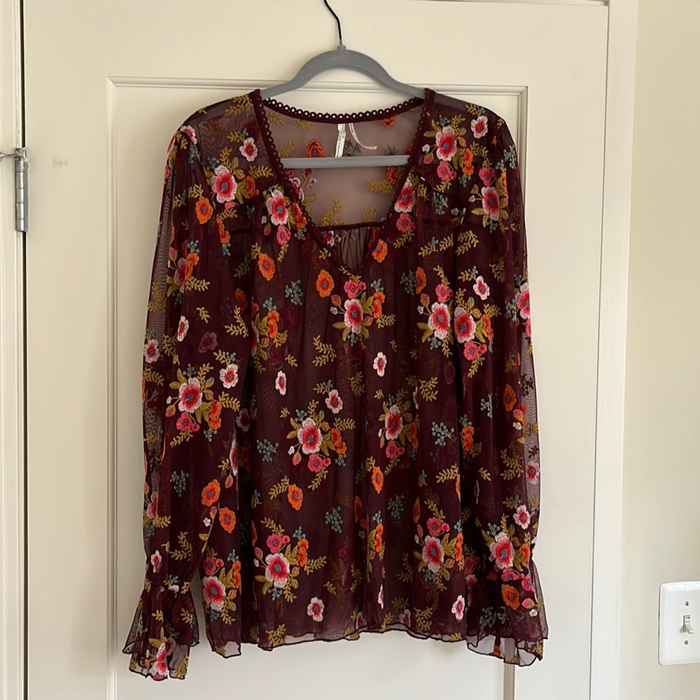 Embroidered blouse